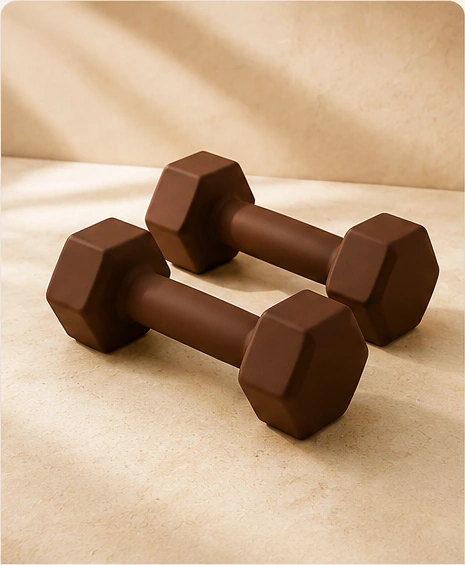 Brown silicone collection product color reference.